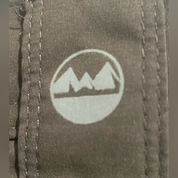 Mens Dark Gray Wrangler Thermal Winter Khaki Pants - Picture 3 of 4